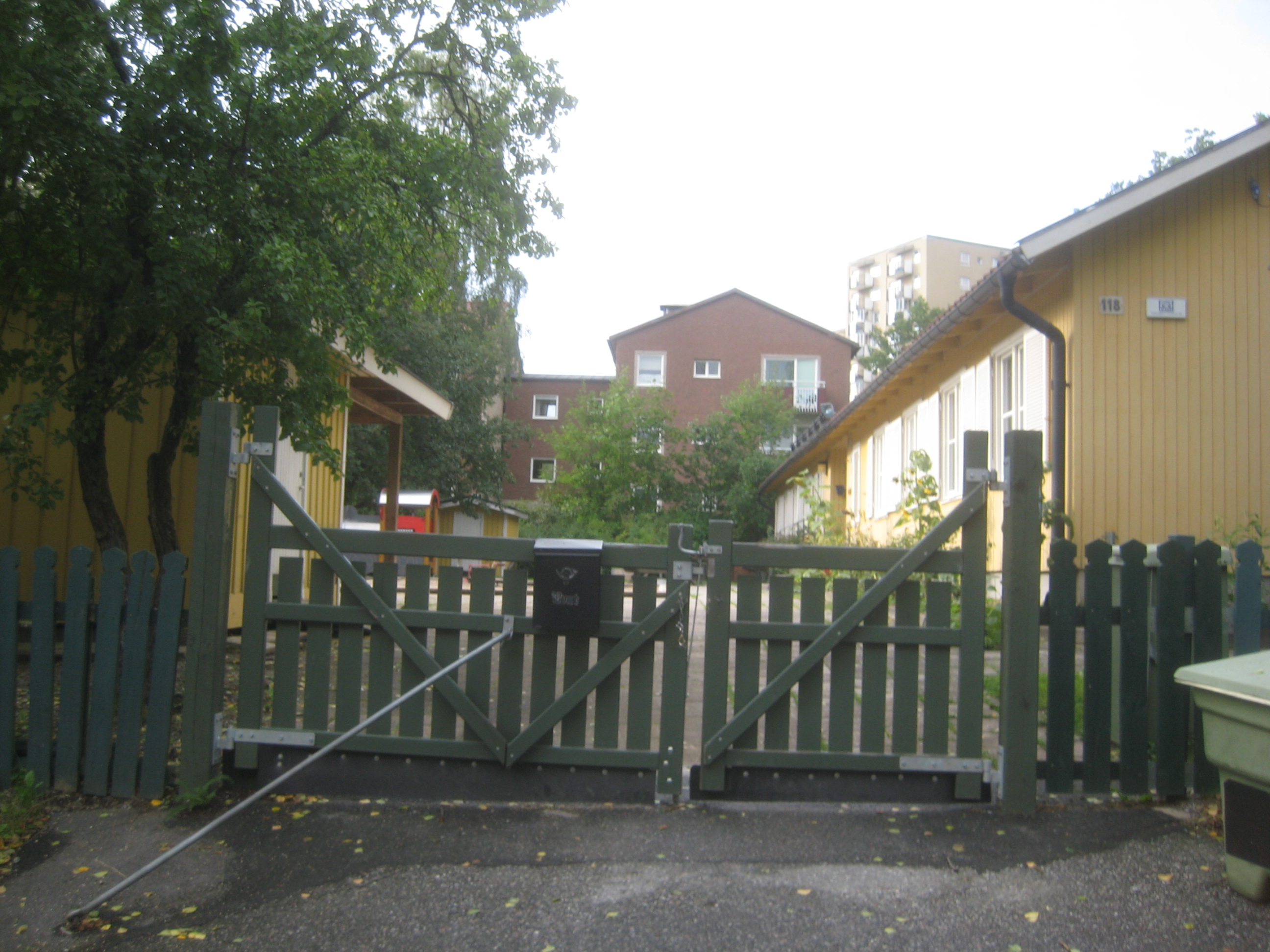 My old kindergarten, seen from my former hight