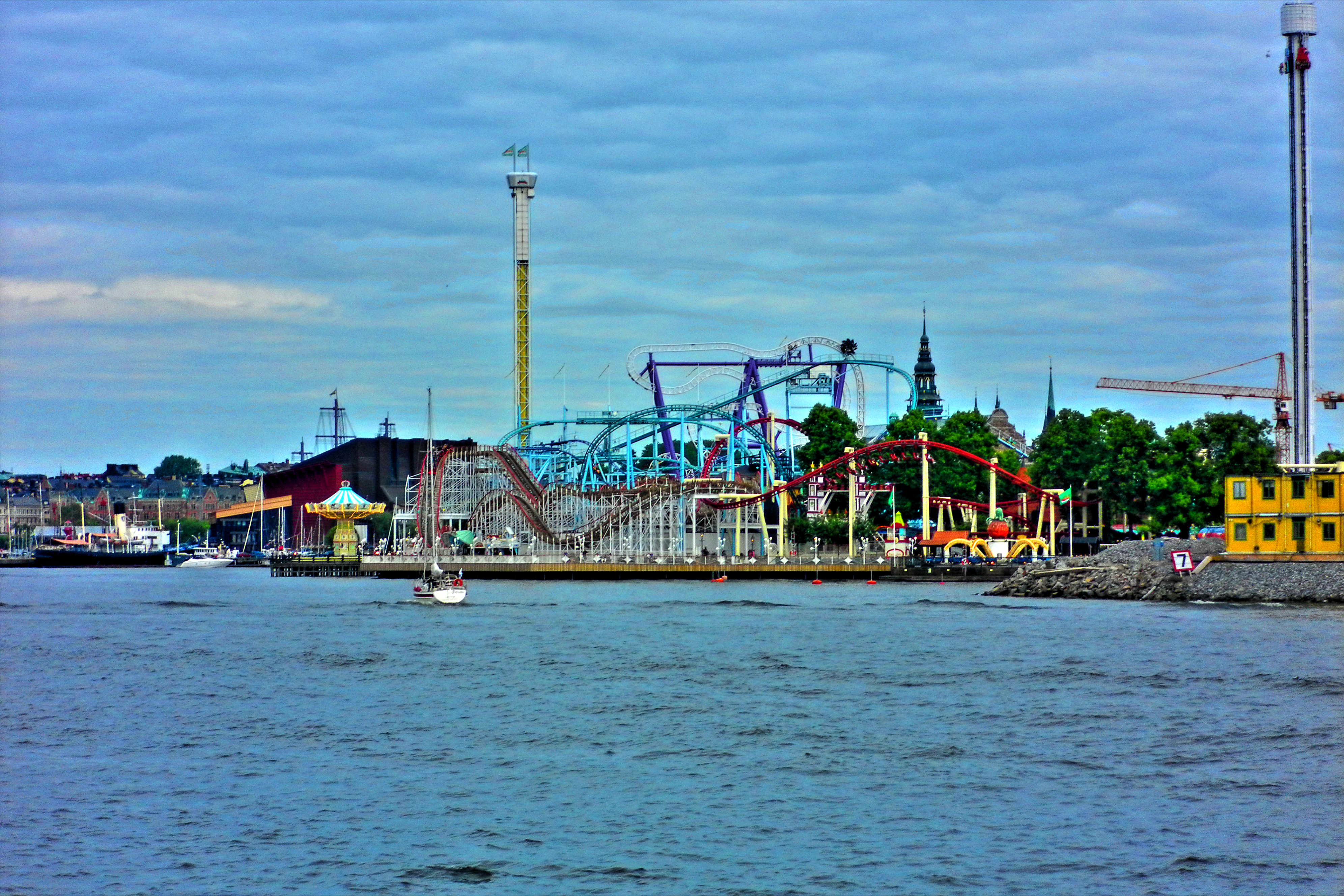 Green Park from the sea